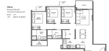 springleaf-residence-floor-plan-3-bedroom-type-c4-singapore
